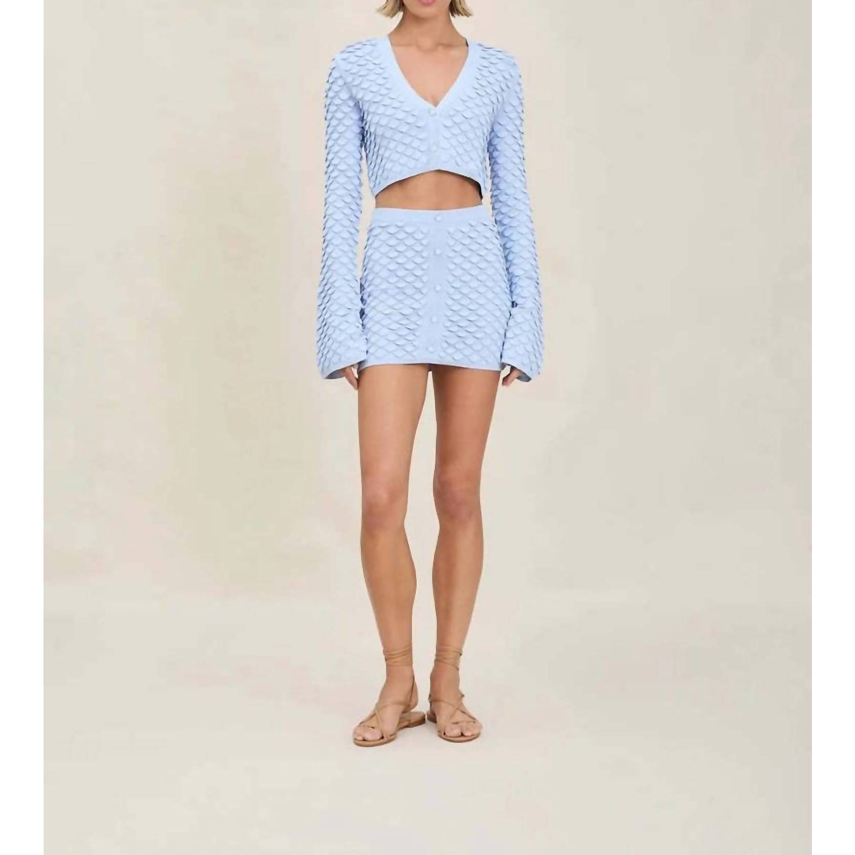 New Devon Windsor Vittoria Cardigan In Icy